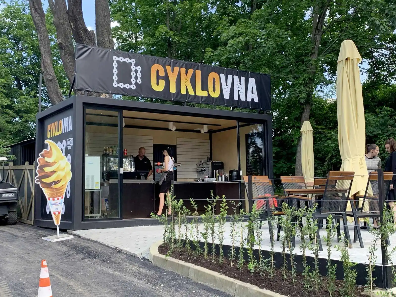 realizace - Cyklovna